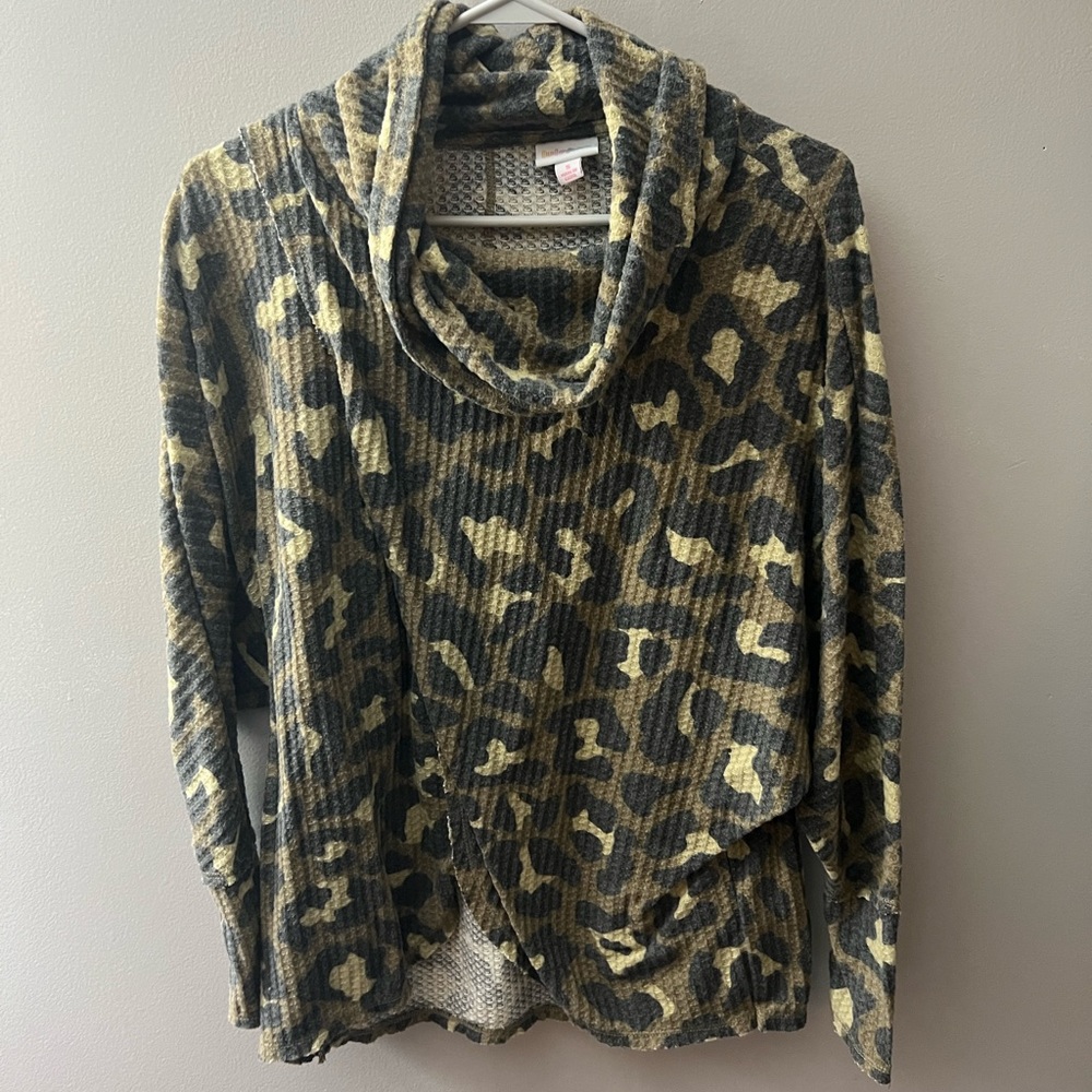 Cowl neck sweater